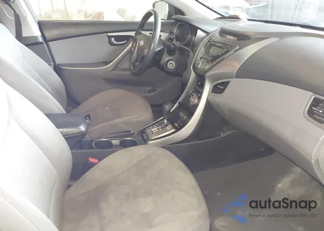 2013 Hyundai Elantra Gls from USA, damaged, VIN 5NPDH4AEXDH196484